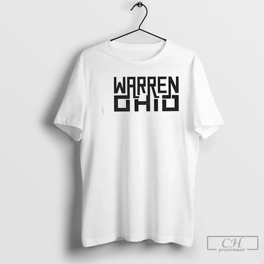 Classic Warren Ohio Rectangle Text T-Shirts, Hoodie, Sweatshirt - T-Shirt, Sweatshirt, Hoodie