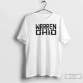 Classic Warren Ohio Rectangle Text T-Shirts, Hoodie, Sweatshirt - T-Shirt, Sweatshirt, Hoodie