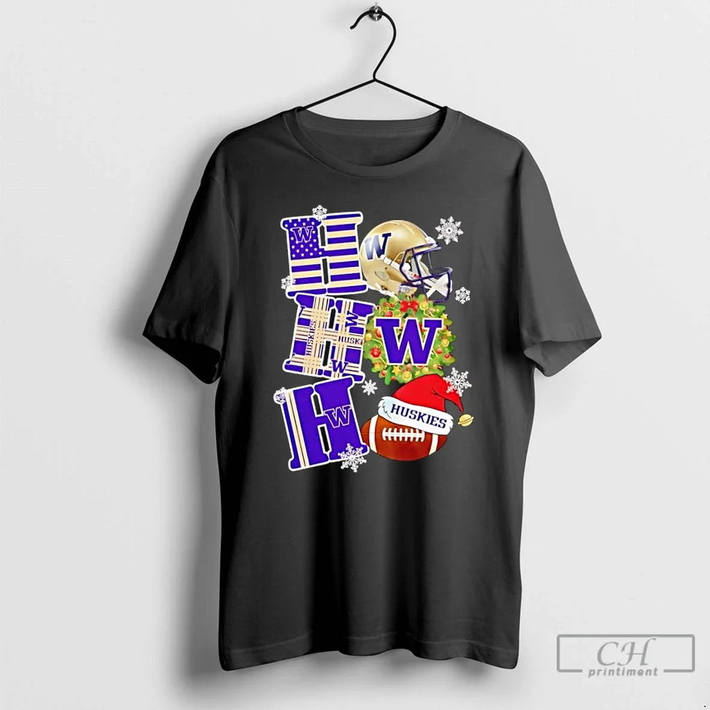 Classic Washington Huskies Ho Ho Ho T-Shirts, Hoodie, Sweatshirt - T-Shirt, Sweatshirt, Hoodie