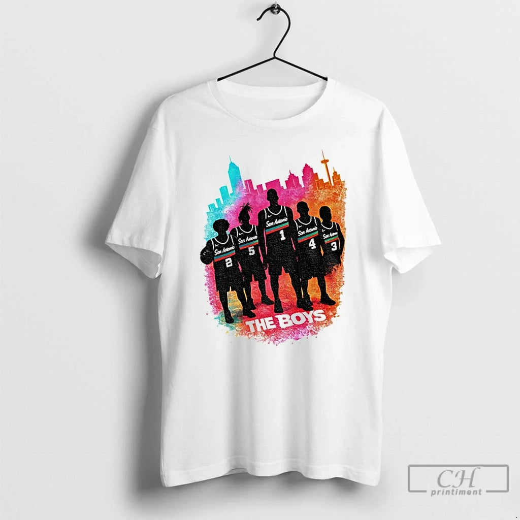 Classic Wembanyama The Boys San Antonio Spurs Basketball Player City Edition Unisex T-shirt, Sweatshirt, Hoodie, Long Sleeve Tee - T-Shirt, Sweatshirt, Hoodie