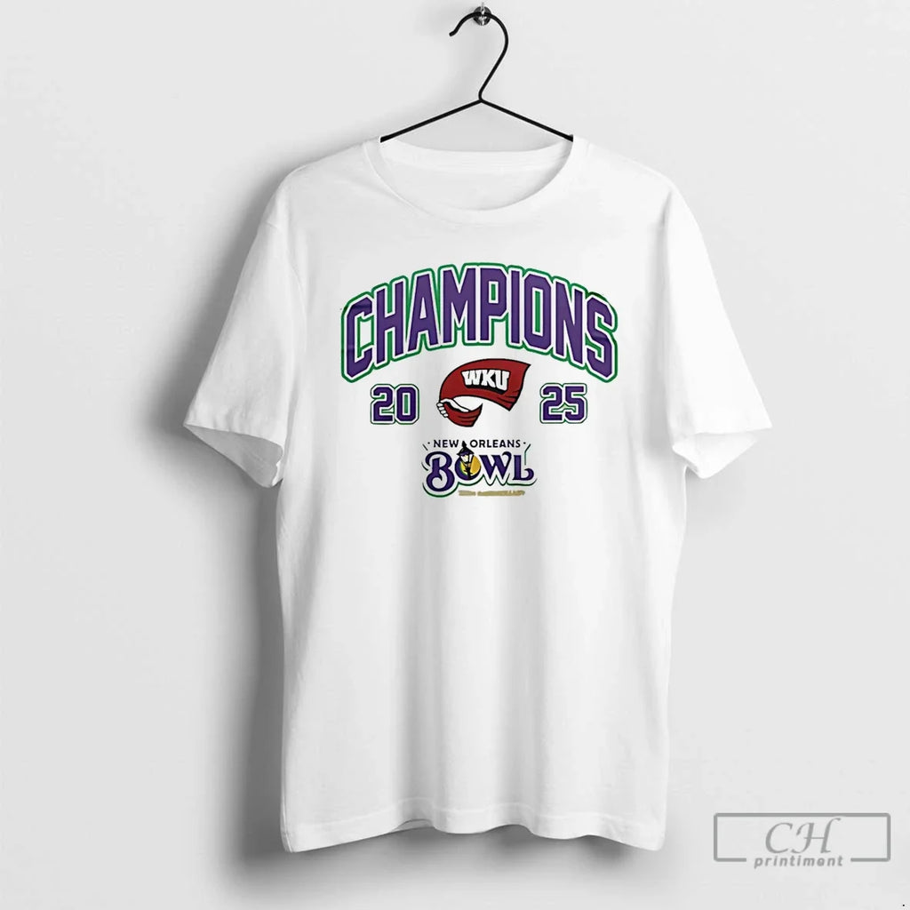 Classic Western Kentucky Hilltoppers 2025 New Orleans Bowl Champions Class T-Shirts, Hoodie, Sweatshirt - T-Shirt, Sweatshirt, Hoodie