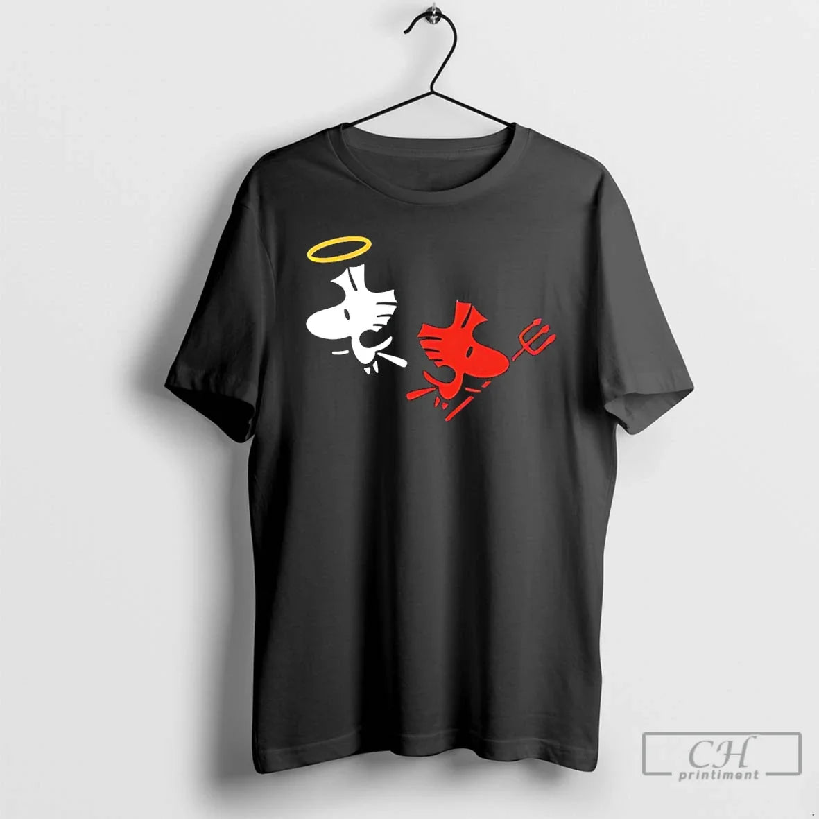 Classic Woodstock Angel Devils Cartoon T-Shirts, Hoodie, Sweatshirt - T-Shirt, Sweatshirt, Hoodie