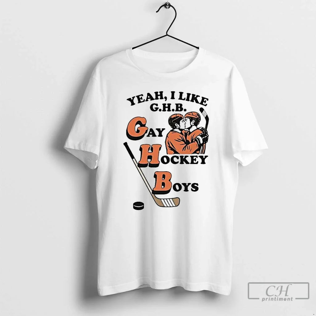 Classic Yeah I Like Ghb Gay Hockey Heated Rivalry T-Shirts, Hoodie, Sweatshirt - T-Shirt, Sweatshirt, Hoodie