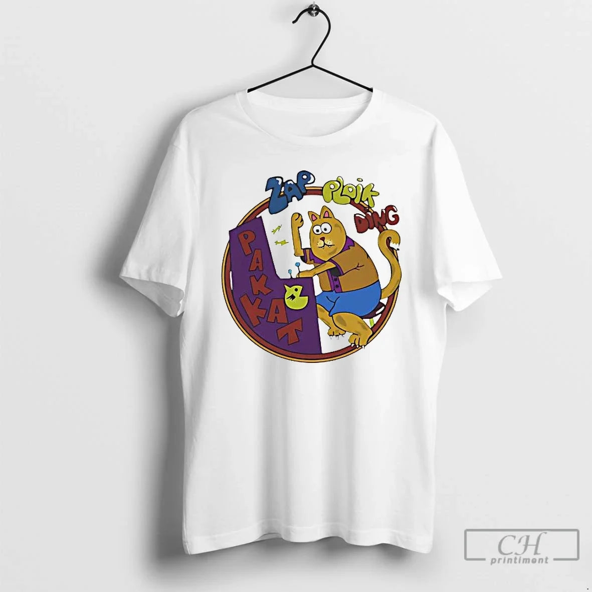 Classic Zap Ploik Ding Pakkat Cat Playing Ding Dong T-Shirts, Hoodie, Sweatshirt - T-Shirt, Sweatshirt, Hoodie