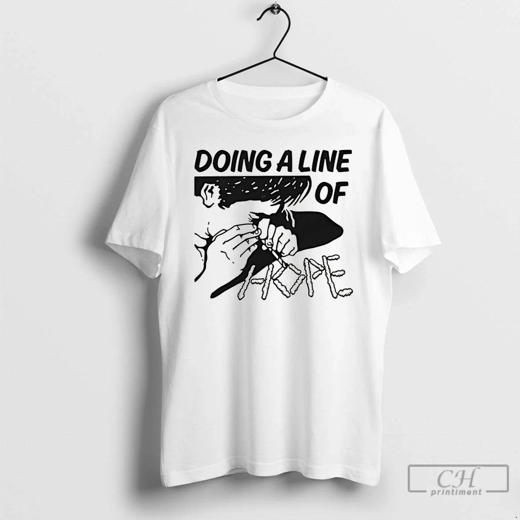 Classic Zjbp2pdp Doing A Line Of Hope Unisex T-shirt, Sweatshirt, Hoodie, Long Sleeve Tee - T-Shirt, Sweatshirt, Hoodie