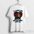 Classic Mctvto8h I Love My Homies And The Homies Love Me Unisex T-shirt, Sweatshirt, Hoodie, Long Sleeve Tee - T-Shirt, Sweatshirt, Hoodie