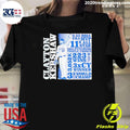 Clayton Kershaw Los Angeles Dodgers GOAT List Shirt Unisex T-shirt, Sweatshirt, Hoodie, Long Sleeve Tee - T-Shirt, Sweatshirt, Hoodie