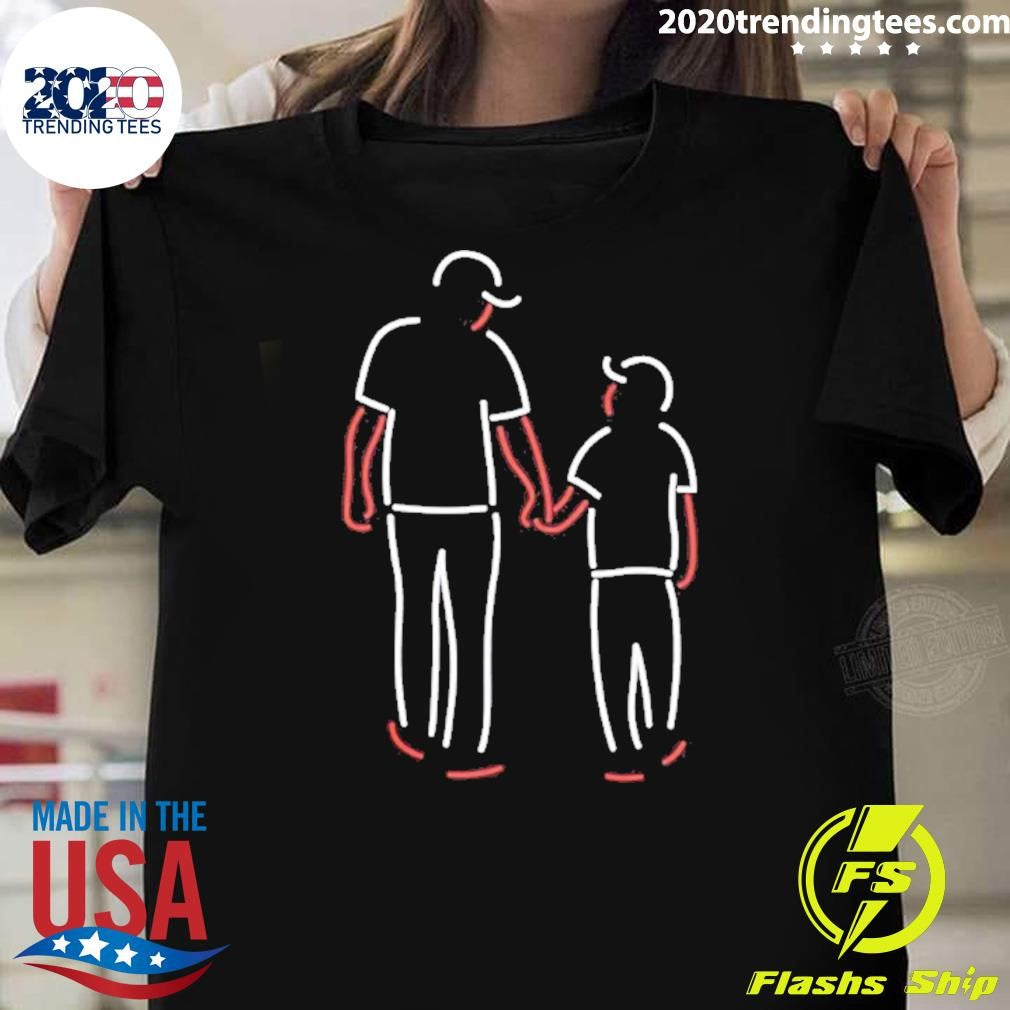 Cleveland Baseball Father Son Neon Shirt Unisex T-shirt, Sweatshirt, Hoodie, Long Sleeve Tee - T-Shirt, Sweatshirt, Hoodie