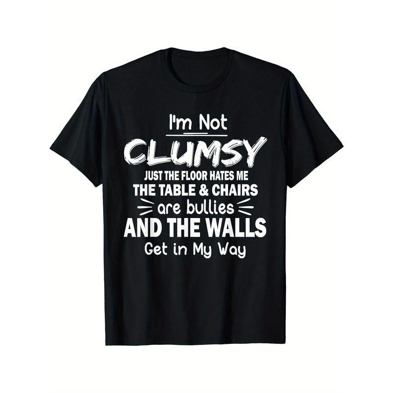 Clumsy Chic Short Sleeve Comfy Stretchy Summer Casual Daily Humorous Made USAstyle{N002}2 T-Shirts, Hoodie, Sweatshirt - T-Shirt, Sweatshirt, Hoodie