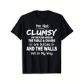 Clumsy Chic Short Sleeve Comfy Stretchy Summer Casual Daily Humorous Made USAstyle{N002}2 T-Shirts, Hoodie, Sweatshirt - T-Shirt, Sweatshirt, Hoodie