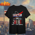 Clutch Fortune Europe 2025 Tour shirt Unisex T-shirt, Sweatshirt, Hoodie, Long Sleeve Tee - T-Shirt, Sweatshirt, Hoodie
