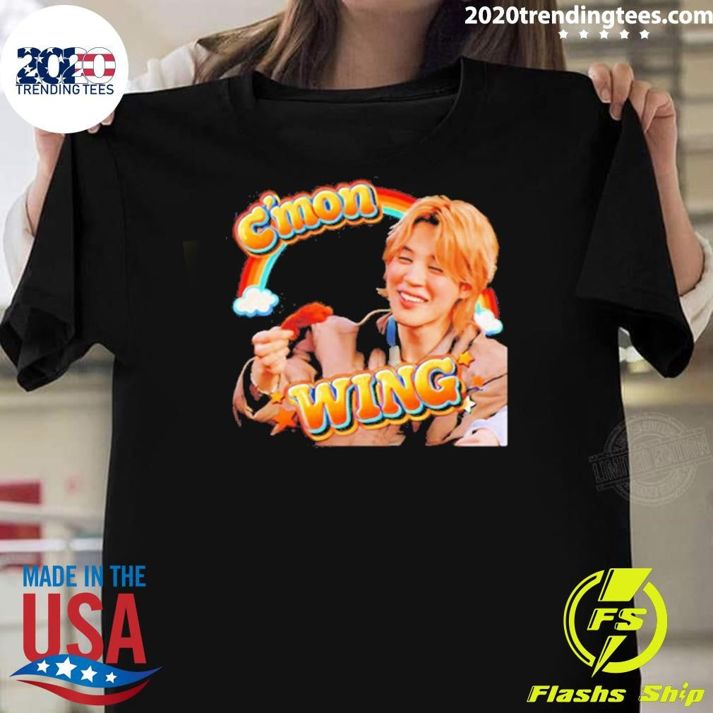 Cmon Wing Jimi Bts Shirt Unisex T-shirt, Sweatshirt, Hoodie, Long Sleeve Tee - T-Shirt, Sweatshirt, Hoodie