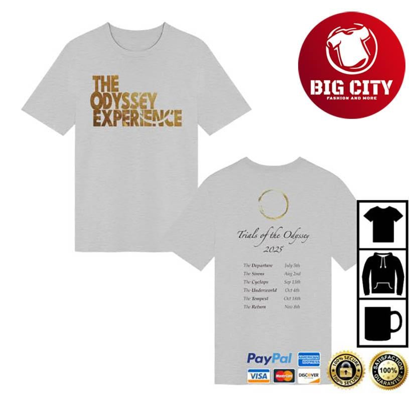 Coach Teilo Odyssey Experience 2025 Two Sided Shirt Unisex T-shirt, Sweatshirt, Hoodie, Long Sleeve Tee - T-Shirt, Sweatshirt, Hoodie