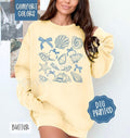 Coastal Seashells Comfort Colors Cute Summer Girly Beach T-Shirts, Hoodie, Sweatshirt - T-Shirt, Sweatshirt, Hoodie