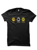 Code Coffee Repeat Black T-Shirts, Hoodie, Sweatshirt - T-Shirt, Sweatshirt, Hoodie