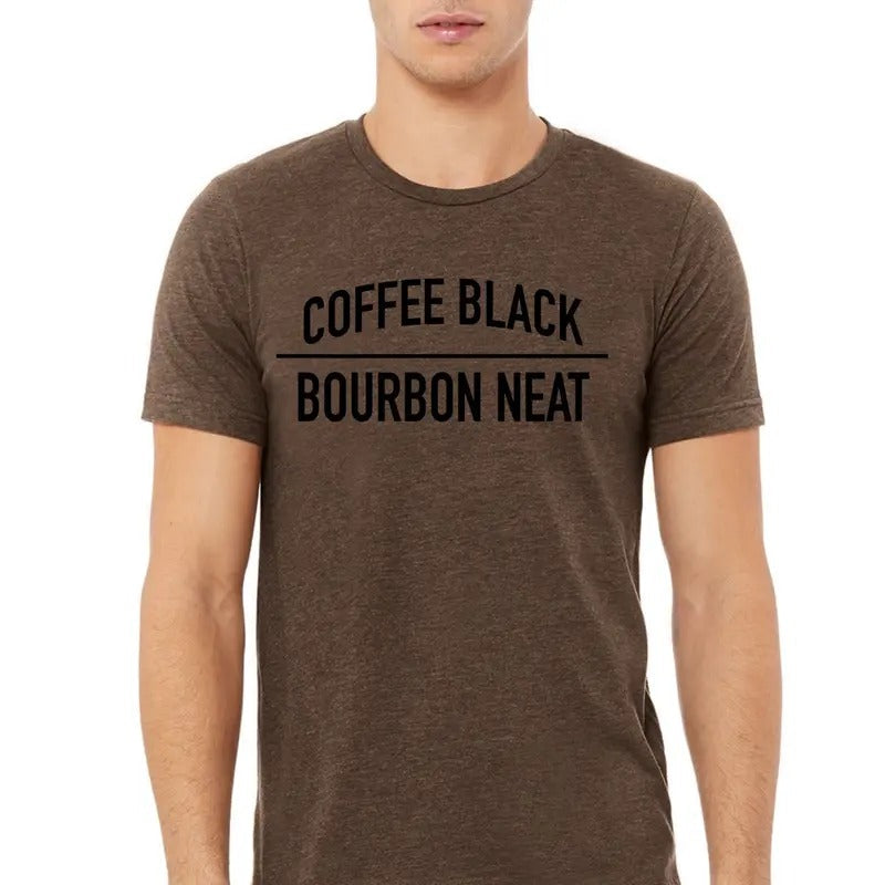 Coffee Black Bourbon Neat Soft T-Shirts, Hoodie, Sweatshirt - T-Shirt, Sweatshirt, Hoodie