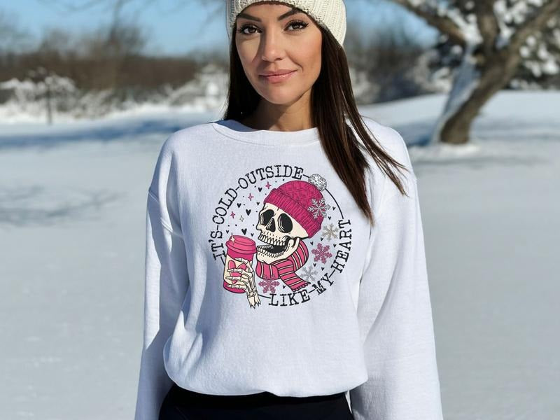 Cold Like My Heart Winter Season Winter Always Cold Cold Person Always Freezing Cold Shirt T-Shirts, Hoodie, Sweatshirt - T-Shirt, Sweatshirt, Hoodie