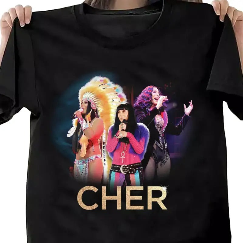Cher Singer Fan Black All Size Shirt S 3XL T-Shirts, Hoodie, Sweatshirt - T-Shirt, Sweatshirt, Hoodie
