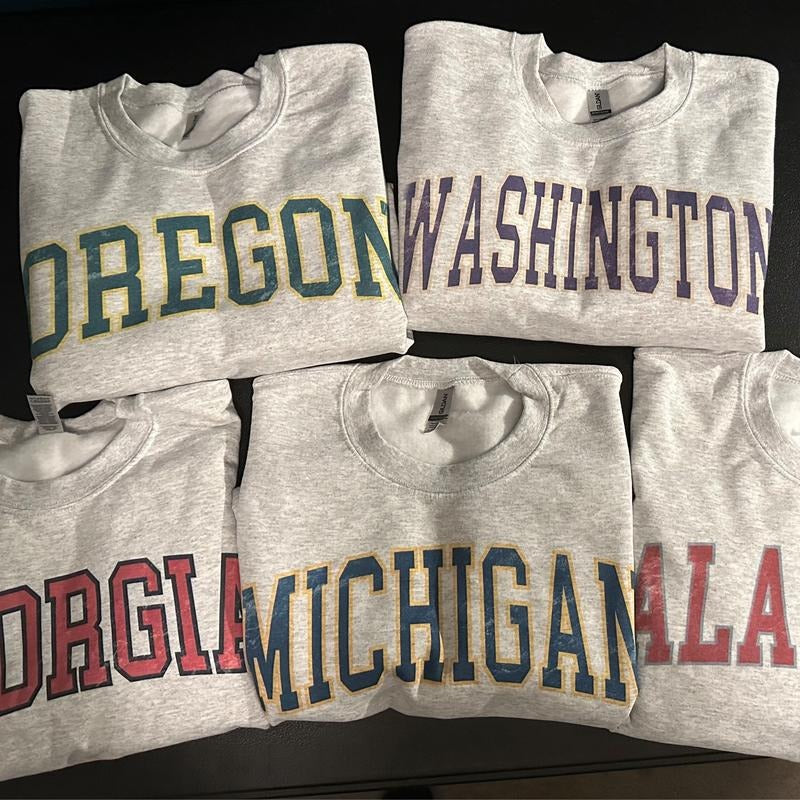 College Varsity Retro Gray T-Shirts, Hoodie, Sweatshirt - T-Shirt, Sweatshirt, Hoodie