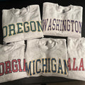 College Varsity Retro Gray T-Shirts, Hoodie, Sweatshirt - T-Shirt, Sweatshirt, Hoodie