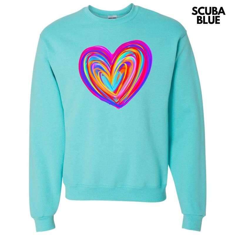 Color Crazy Heart 'NLB' T-Shirts, Hoodie, Sweatshirt - T-Shirt, Sweatshirt, Hoodie