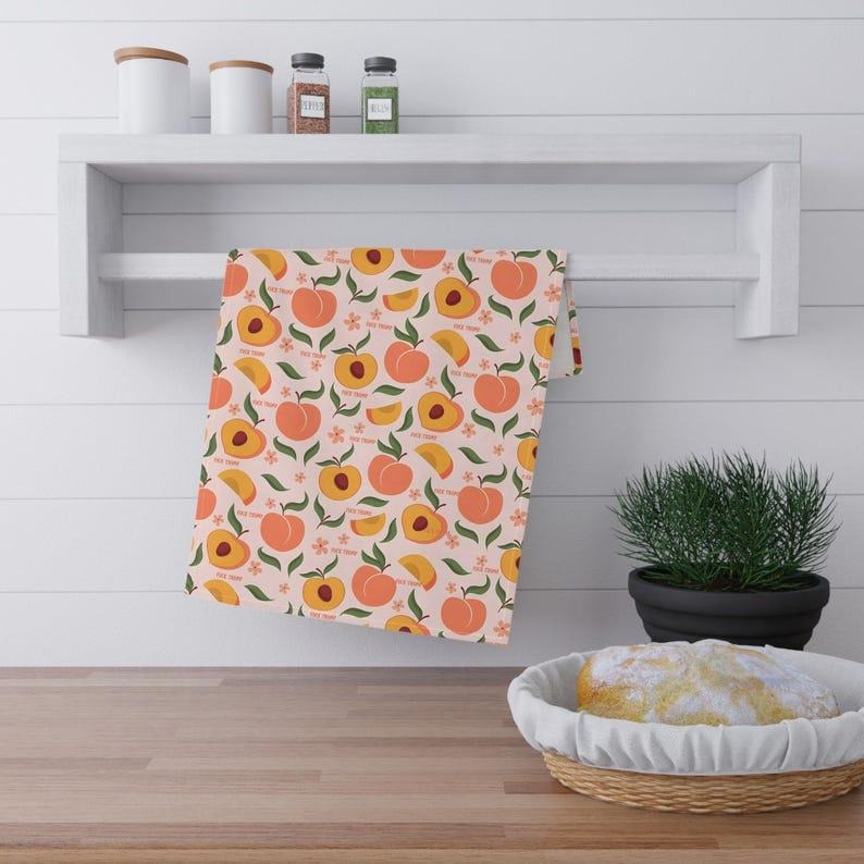 Color Subtle Fck Trump Tea Towel Summer Peach Tea Towel FDT 4687 Funny Political Anti Trump KitchenTowel Democrat Mom Friend T-Shirts, Hoodie, Sweatshirt - T-Shirt, Sweatshirt, Hoodie