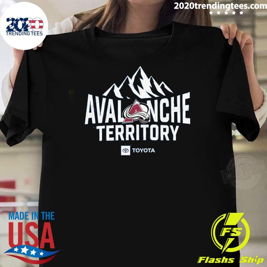 Colorado Avalanche Territory Shirt Game 1 Of The Wcf Shirt Unisex T-shirt, Sweatshirt, Hoodie, Long Sleeve Tee - T-Shirt, Sweatshirt, Hoodie