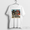 Colorado Buffaloes Vs University Of Houston Cougars Coach Prime Comic Shirt Sweater Unisex T-shirt, Sweatshirt, Hoodie, Long Sleeve Tee - T-Shirt, Sweatshirt, Hoodie