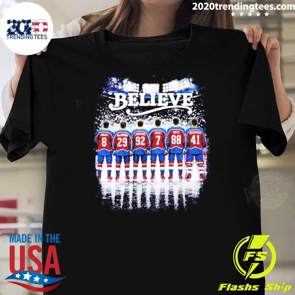 Colorado Hockey 2026 Playoffs Believe Behind Shirt Unisex T-shirt, Sweatshirt, Hoodie, Long Sleeve Tee - T-Shirt, Sweatshirt, Hoodie