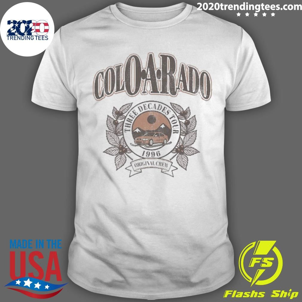 Colorado Oar Original Crew 1961 Three Decades Tour Shirt Unisex T-shirt, Sweatshirt, Hoodie, Long Sleeve Tee - T-Shirt, Sweatshirt, Hoodie