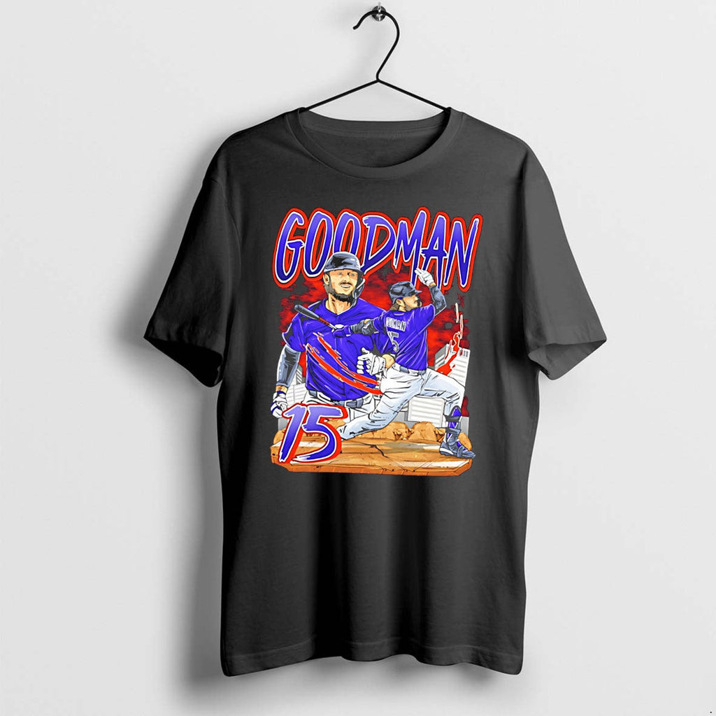 Colorado Rockies Hunter Goodman Hand Drawn Artwork Tee Tshirts Sweater Unisex T-shirt, Sweatshirt, Hoodie, Long Sleeve Tee - T-Shirt, Sweatshirt, Hoodie