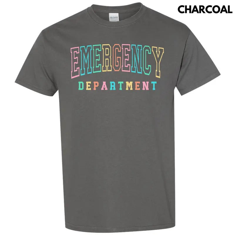 Colorful Emergency Dept Gildan Short Sleeve 'NLB' T-Shirts, Hoodie, Sweatshirt - T-Shirt, Sweatshirt, Hoodie