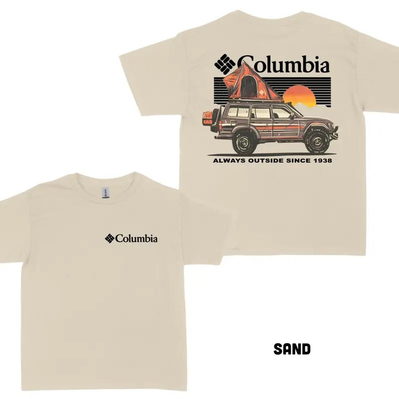 Columbia Crawl Trip 2 Sides Columbia Sun Always Outside 1938 Menswear Cotton Classic Tops Classic Menswear Tops Streetwear T-Shirts, Hoodie, Sweatshirt - T-Shirt, Sweatshirt, Hoodie