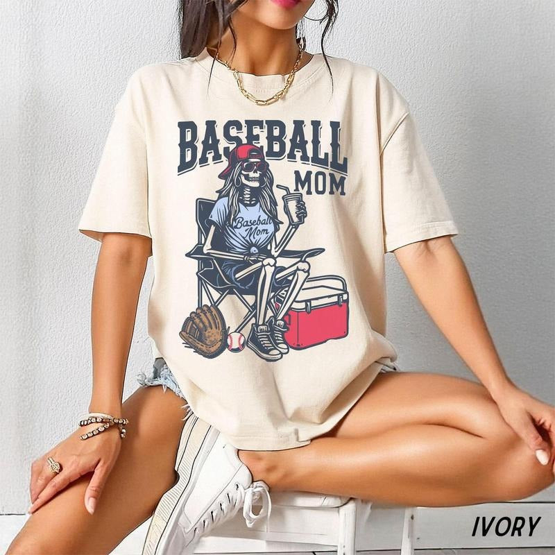 Comfort Colors Baseball Mom Shirt Skeleton Baseball Mama Baseball Mom Cute Baseball Mom That'S My Boy Baseball T-Shirts, Hoodie, Sweatshirt - T-Shirt, Sweatshirt, Hoodie
