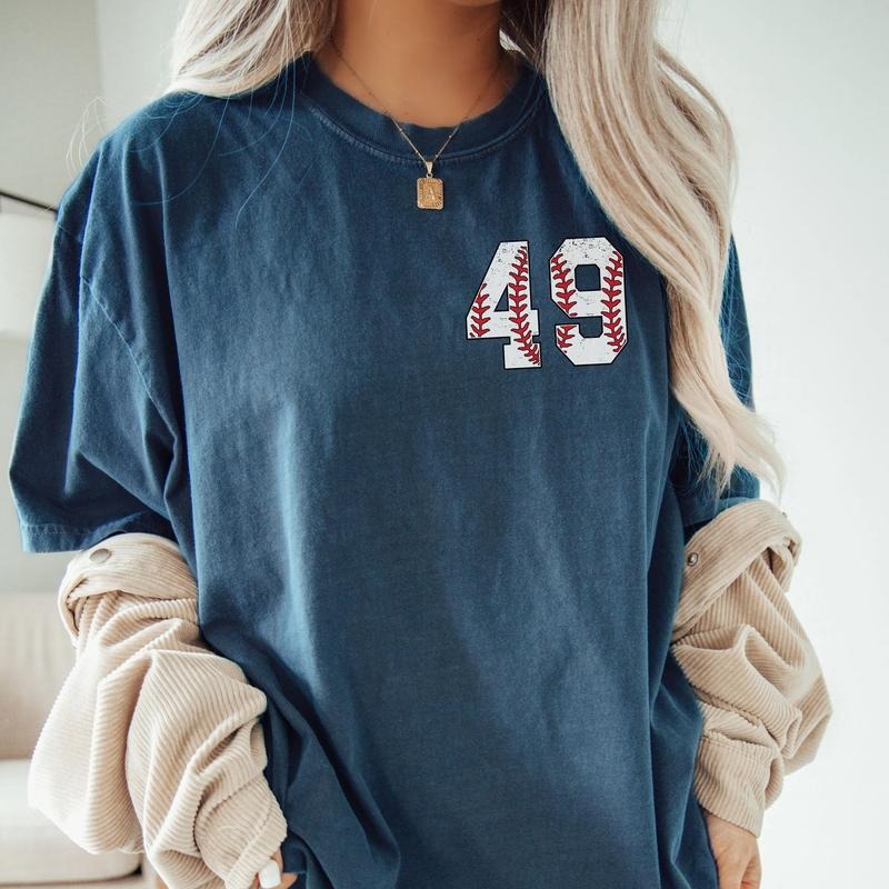 Comfort Colors Baseball Pocket Shirt Personalized Baseball Number Shirt Baseball Sports Mom T-Shirts, Hoodie, Sweatshirt - T-Shirt, Sweatshirt, Hoodie