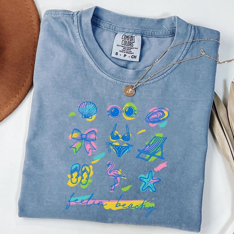 Comfort Colors Beach Summer Beachwear Vacation Shirt T-Shirts, Hoodie, Sweatshirt - T-Shirt, Sweatshirt, Hoodie