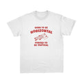 Comfort Colors Born Be Horizontal Shirt Weird Meme Shirt Funny T-Shirts, Hoodie, Sweatshirt - T-Shirt, Sweatshirt, Hoodie