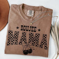 Comfort Colors Boujee Mama Mom Shirt Checkered Letter Mom Cute Casual Woman T-Shirts, Hoodie, Sweatshirt - T-Shirt, Sweatshirt, Hoodie