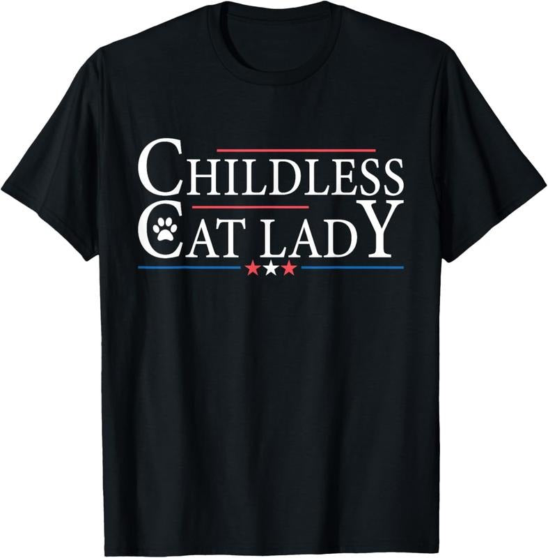 Comfort Colors Childless Cat Lady Funny Political Voting Election 2024 USA T-Shirts, Hoodie, Sweatshirt - T-Shirt, Sweatshirt, Hoodie