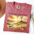 Comfort Colors Christian Easter Cross Shirt My Sin Was Great His Love Was Greater Shirt John 3 16 Religious Shirt Bible Verse T-Shirts, Hoodie, Sweatshirt - T-Shirt, Sweatshirt, Hoodie