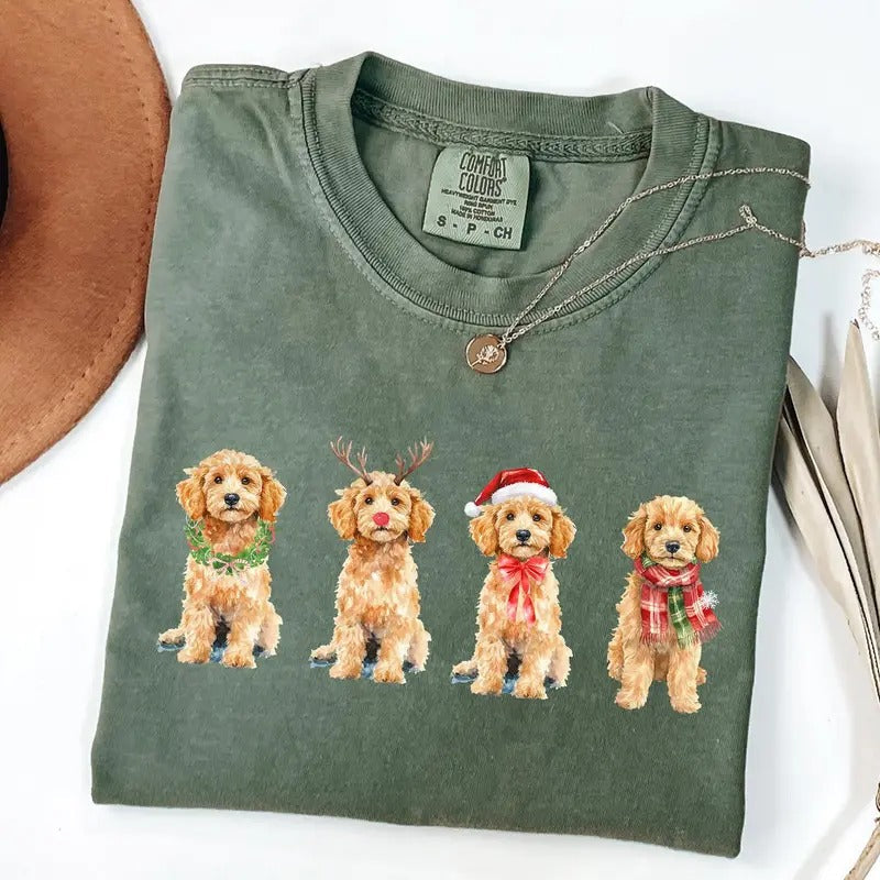 Comfort Colors Goldendoodle Shirt Dog Shirt Doodle Mom T-Shirts, Hoodie, Sweatshirt - T-Shirt, Sweatshirt, Hoodie