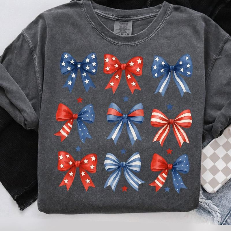 Comfort Colors Coquette American Flag 4th July Coquette USA Freedom American Flag Shirt American Girl T-Shirts, Hoodie, Sweatshirt - T-Shirt, Sweatshirt, Hoodie