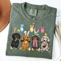 Comfort Colors Dachshund Easter Day Shirt Dog Lover Easter Day Shirt Dog Mom Dog Mom Easter T-Shirts, Hoodie, Sweatshirt - T-Shirt, Sweatshirt, Hoodie