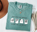 Comfort Colors Don'T Ghost Your Feelings Cute Spooky Season Mental Health Awareness Self Love Social Worker Shirt T-Shirts, Hoodie, Sweatshirt - T-Shirt, Sweatshirt, Hoodie