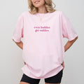 Comfort Colors Even Baddies Get Saddies Shirt Funny Meme Mental Health Tops Sarcastic Anxiety Soft Cotton Womenswear T-Shirts, Hoodie, Sweatshirt - T-Shirt, Sweatshirt, Hoodie
