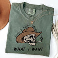 Comfort Colors Funny Western Cowboy Shirt Western Cowgirl Rodeo Shirts Rodeo Country Western Shirts T-Shirts, Hoodie, Sweatshirt - T-Shirt, Sweatshirt, Hoodie