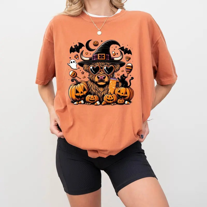 Comfort Colors Ghost Cows Halloween Shirt Halloween Ghost Cows Shirt Ghost Shirt Cow Lovers Halloween T-Shirts, Hoodie, Sweatshirt - T-Shirt, Sweatshirt, Hoodie