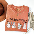 Comfort Colors Halloween Nurse Shirt Boo Boo Crew Nurse Spooky Season Shirt T-Shirts, Hoodie, Sweatshirt - T-Shirt, Sweatshirt, Hoodie