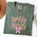 Comfort Colors Happy Easter Easter Coquette Bow Shirt Easter Bunny Preppy Easter Shirt T-Shirts, Hoodie, Sweatshirt - T-Shirt, Sweatshirt, Hoodie