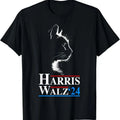 Comfort Colors Harris Waltz 2024 Election Funny Cat Kamala Harris Tim Walz T-Shirts, Hoodie, Sweatshirt - T-Shirt, Sweatshirt, Hoodie